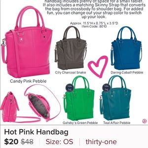 Thirty one jewel pink purse. New never used!